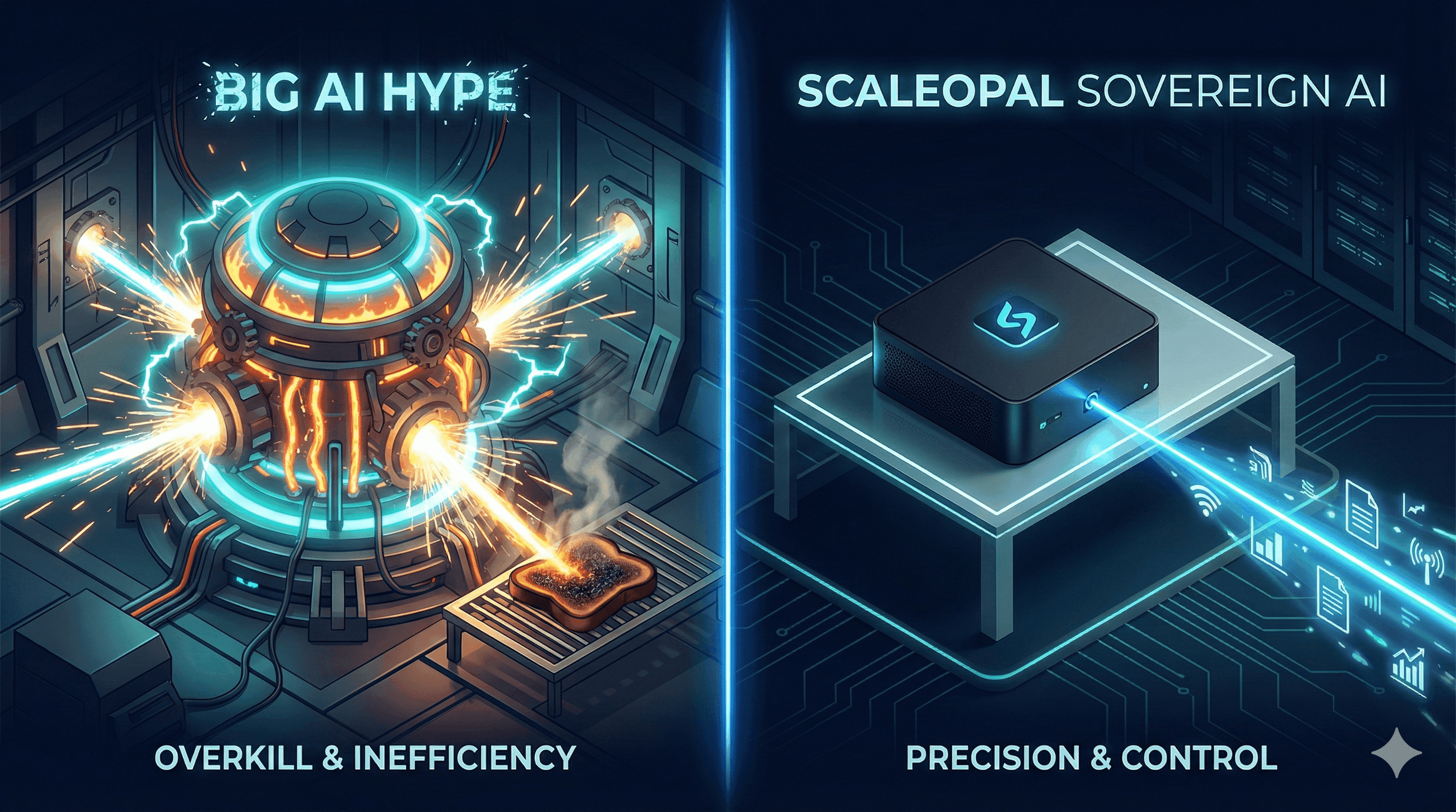 Why You Don't Need a Nuclear Reactor to Toast Bread: The Case for Small Language Models
